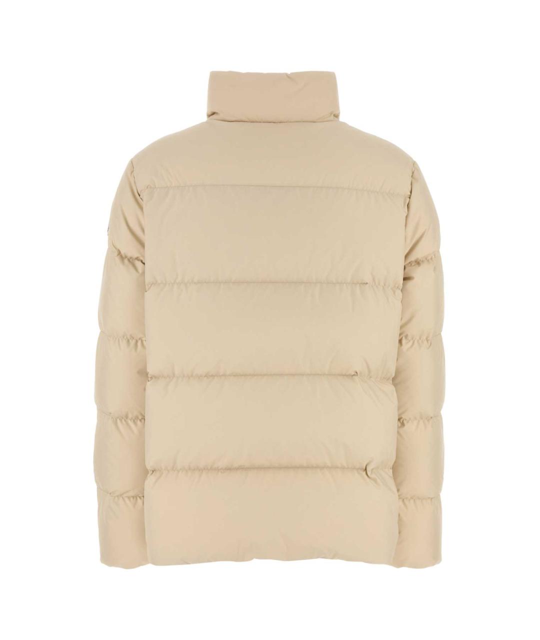 MONCLER Бежевый пуховик, фото 2