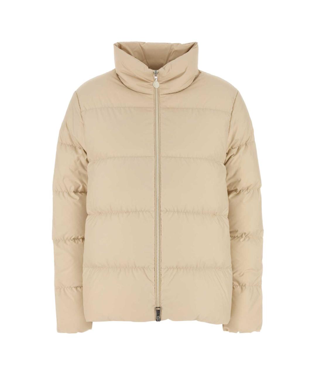 MONCLER Бежевый пуховик, фото 1