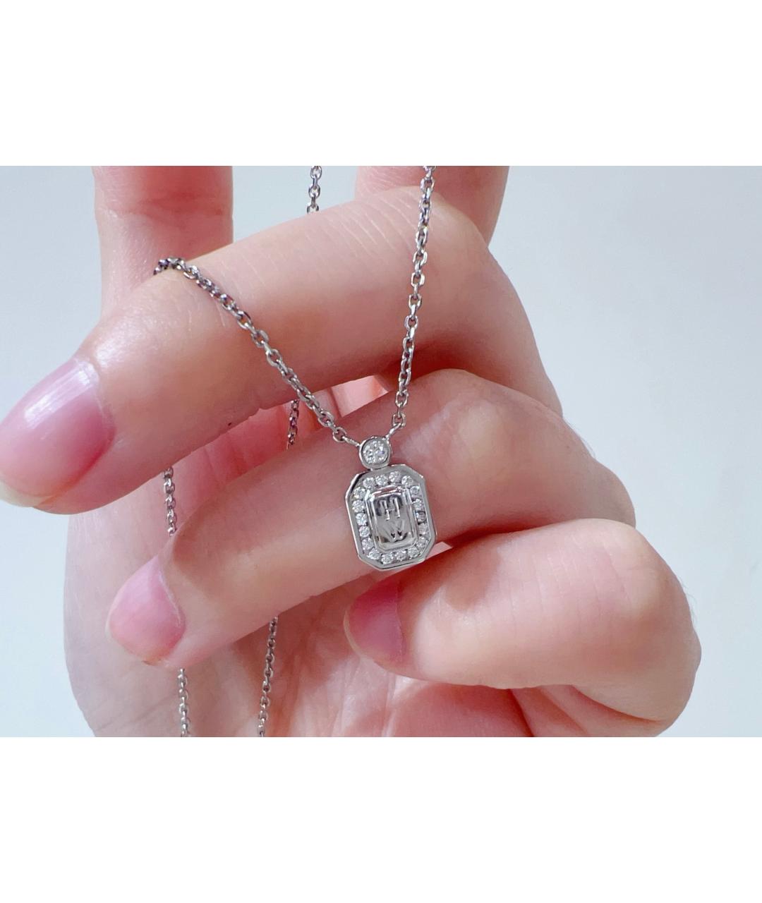 Harry Winston Серебряное колье из белого золота, фото 4