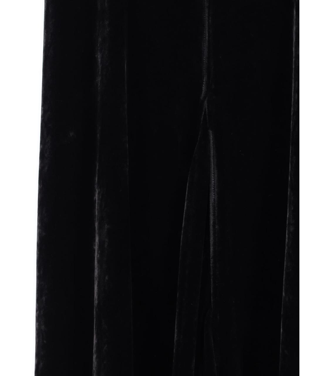 RICK OWENS Черное вискозное вечернее платье, фото 5