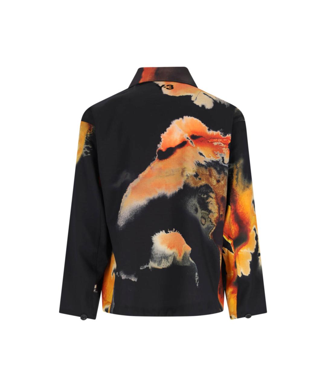 Y-3 Черная полиэстеровая куртка, фото 2