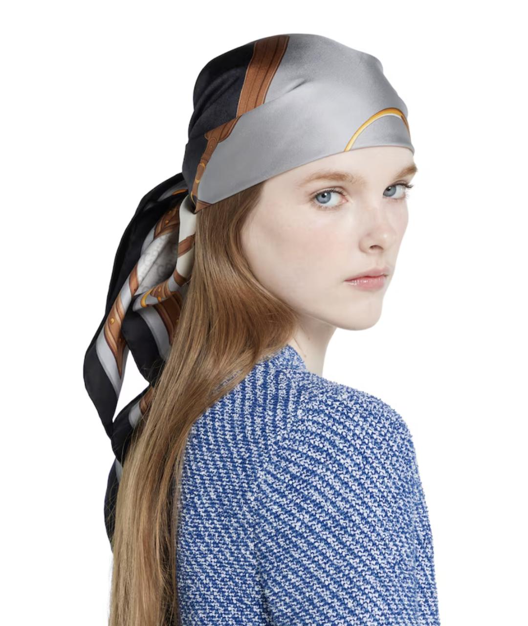 GUCCI Мульти шелковый платок, фото 4