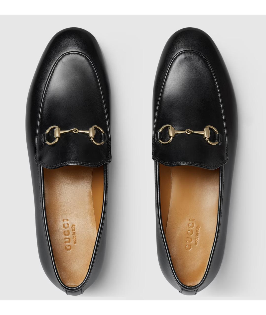 GUCCI Черные кожаные лоферы, фото 3