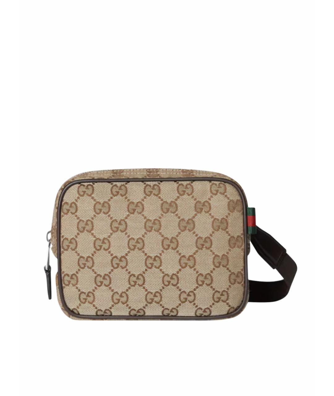 GUCCI Бежевая сумка на плечо, фото 1