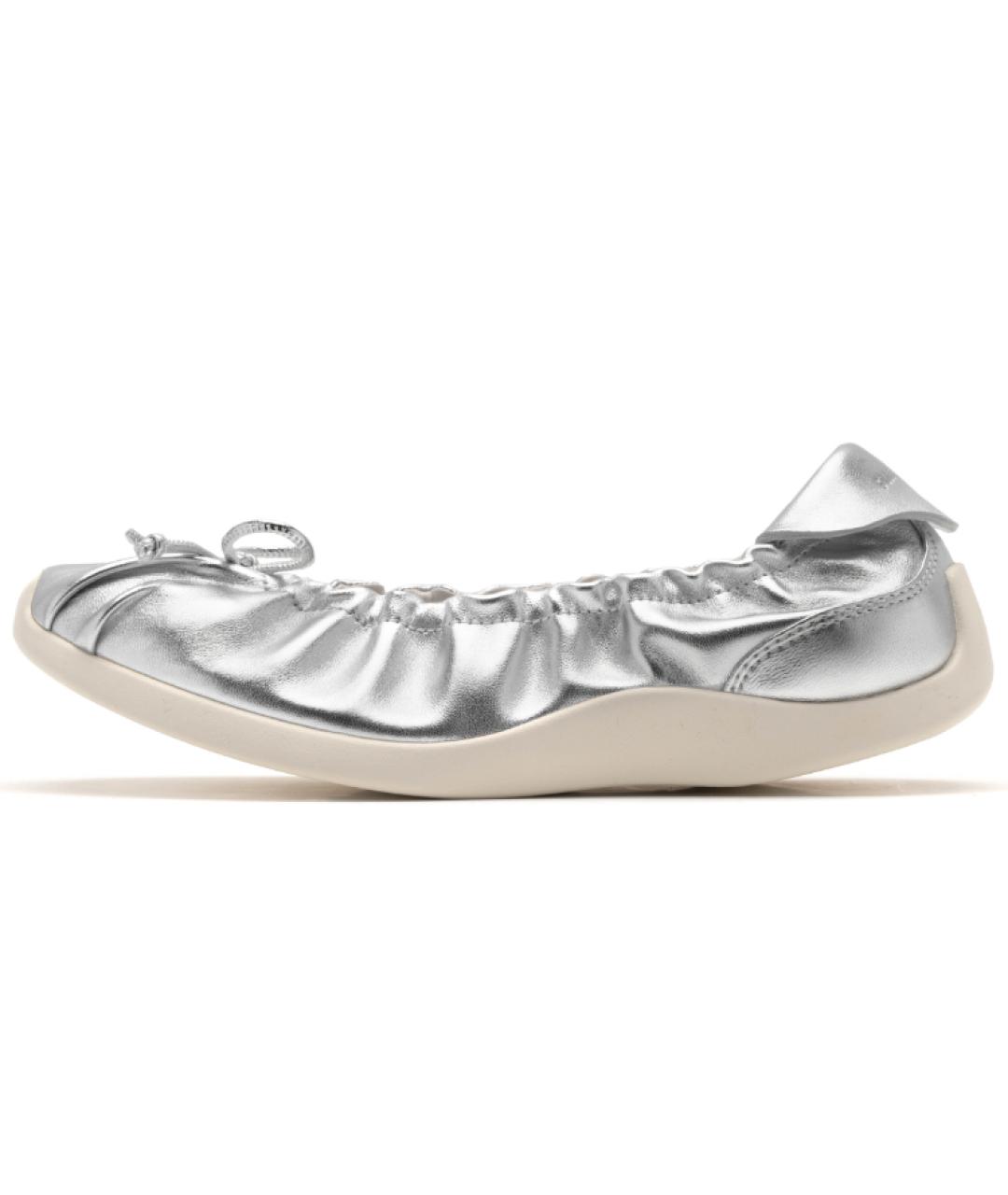 FOOT INDUSTRY Серебряные балетки, фото 5