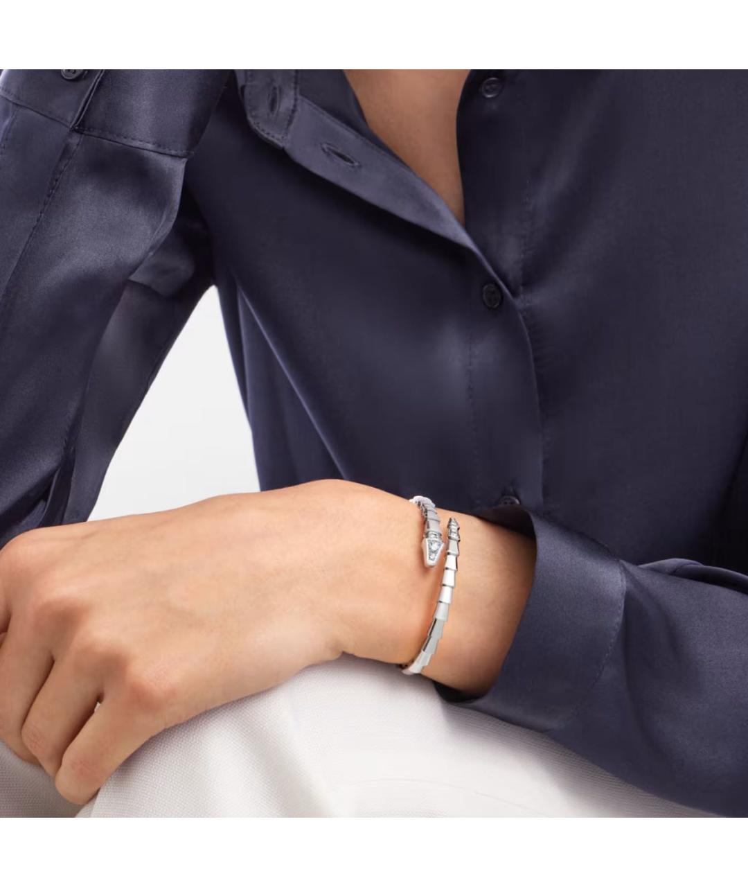 BVLGARI Браслет из белого золота, фото 4