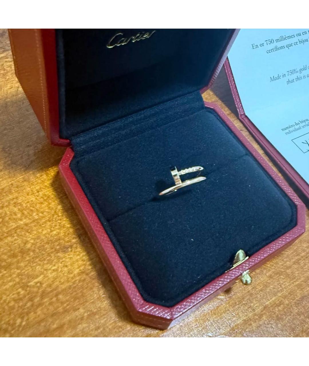 CARTIER Золотое кольцо из розового золота, фото 3