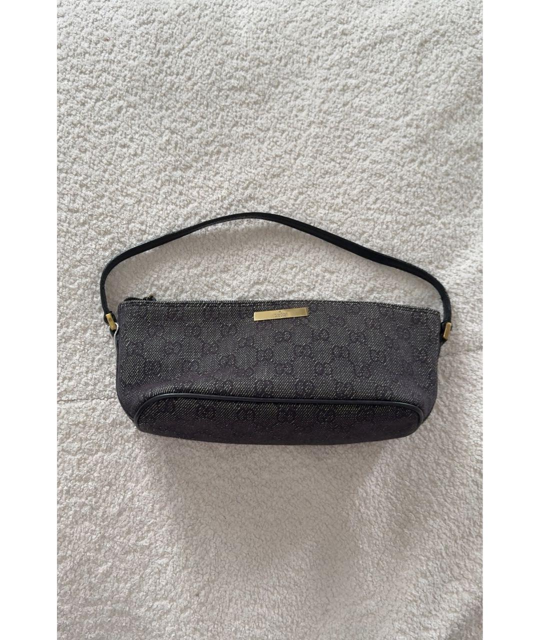 GUCCI Черная сумка с короткими ручками, фото 4