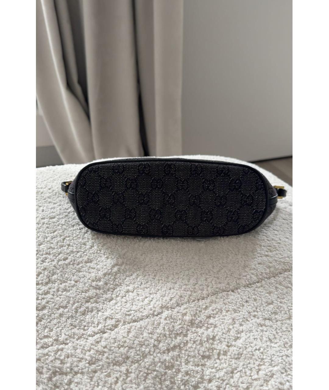 GUCCI Черная сумка с короткими ручками, фото 7