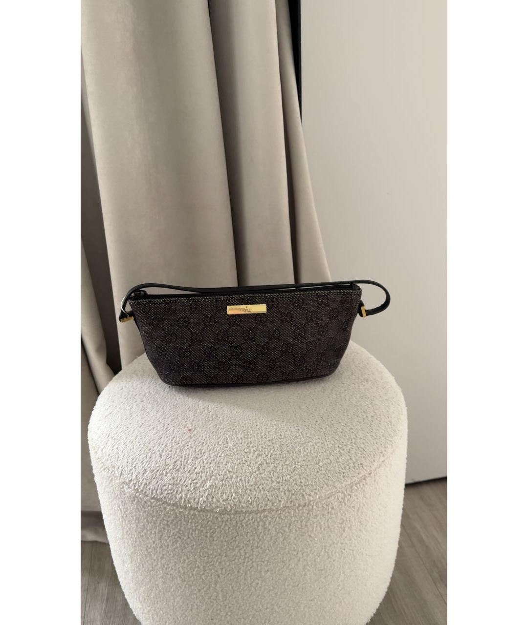 GUCCI Черная сумка с короткими ручками, фото 2