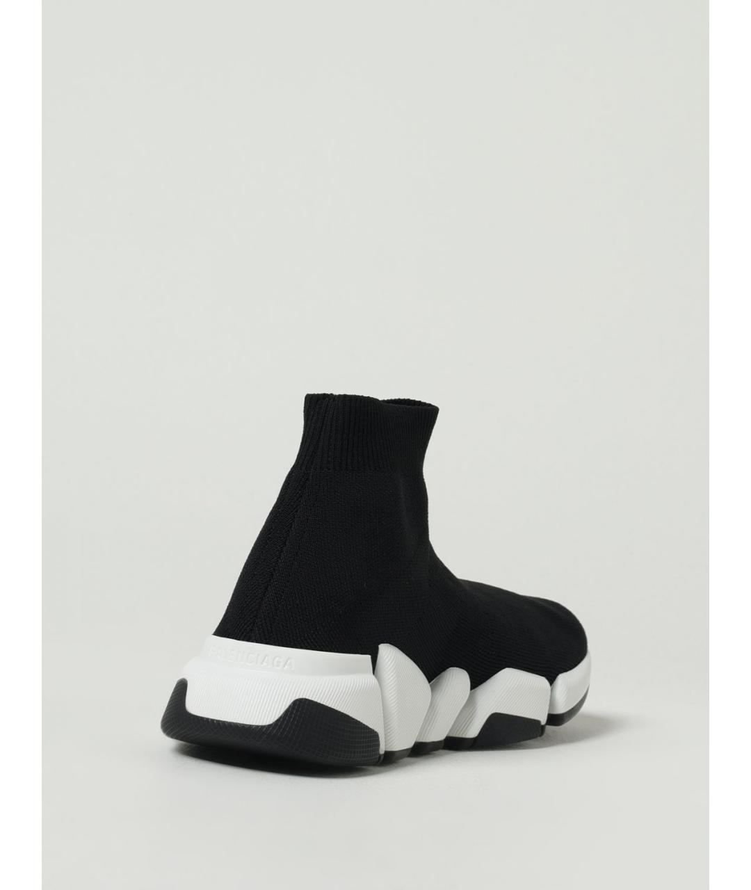 BALENCIAGA Черные текстильные кроссовки, фото 3