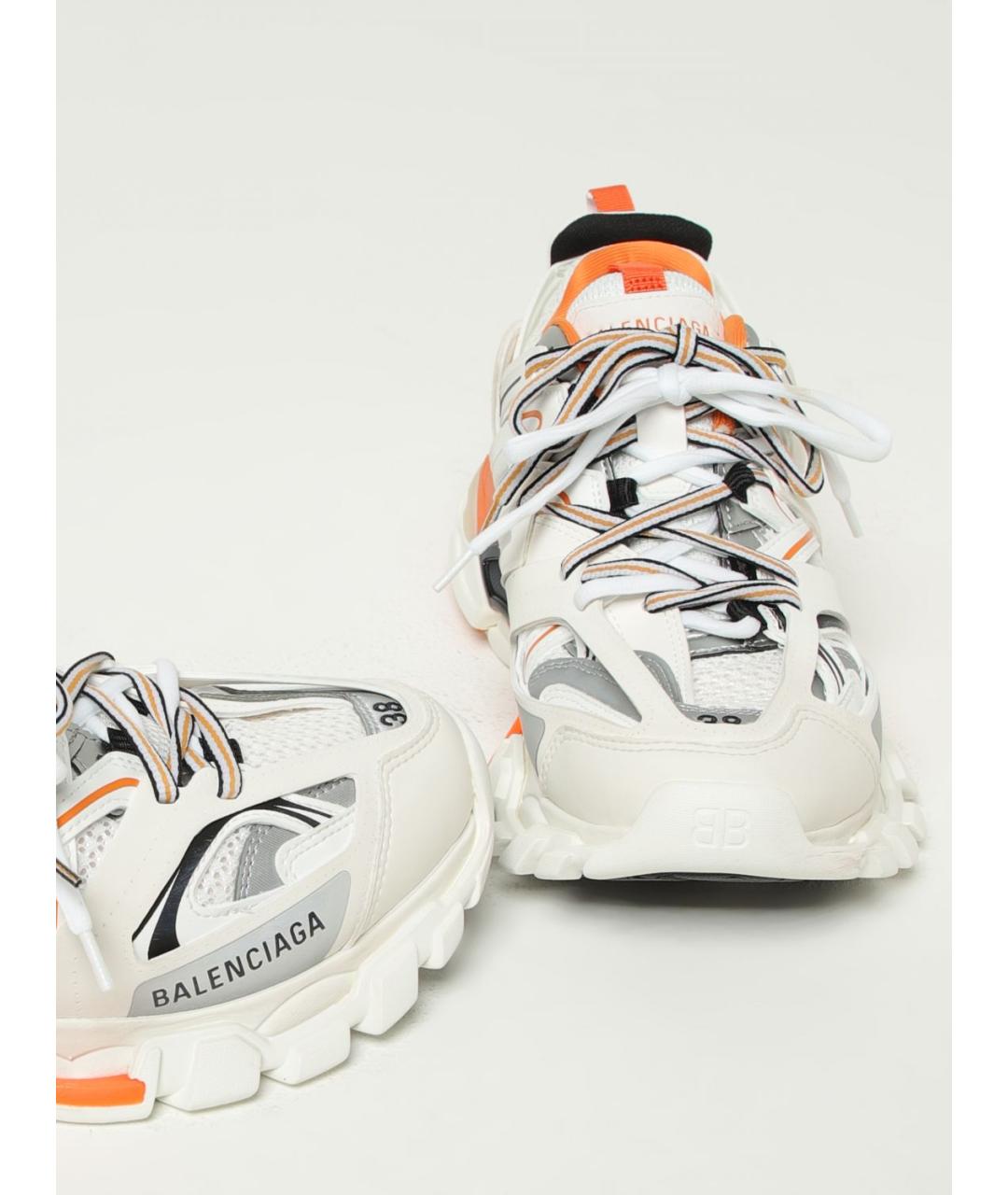 BALENCIAGA Белые кроссовки, фото 4