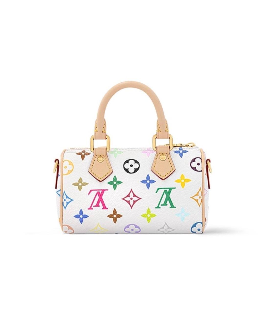 LOUIS VUITTON Желтая сумка с короткими ручками, фото 3
