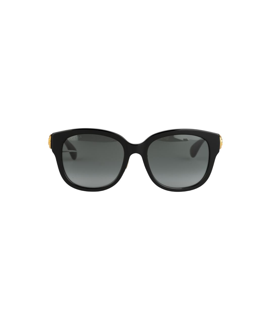 GUCCI Черные пластиковые солнцезащитные очки, фото 4