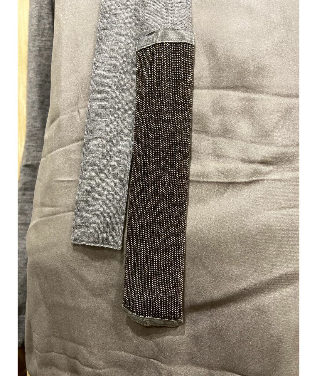 FABIANA FILIPPI Серый кашемировый джемпер / свитер, фото 7