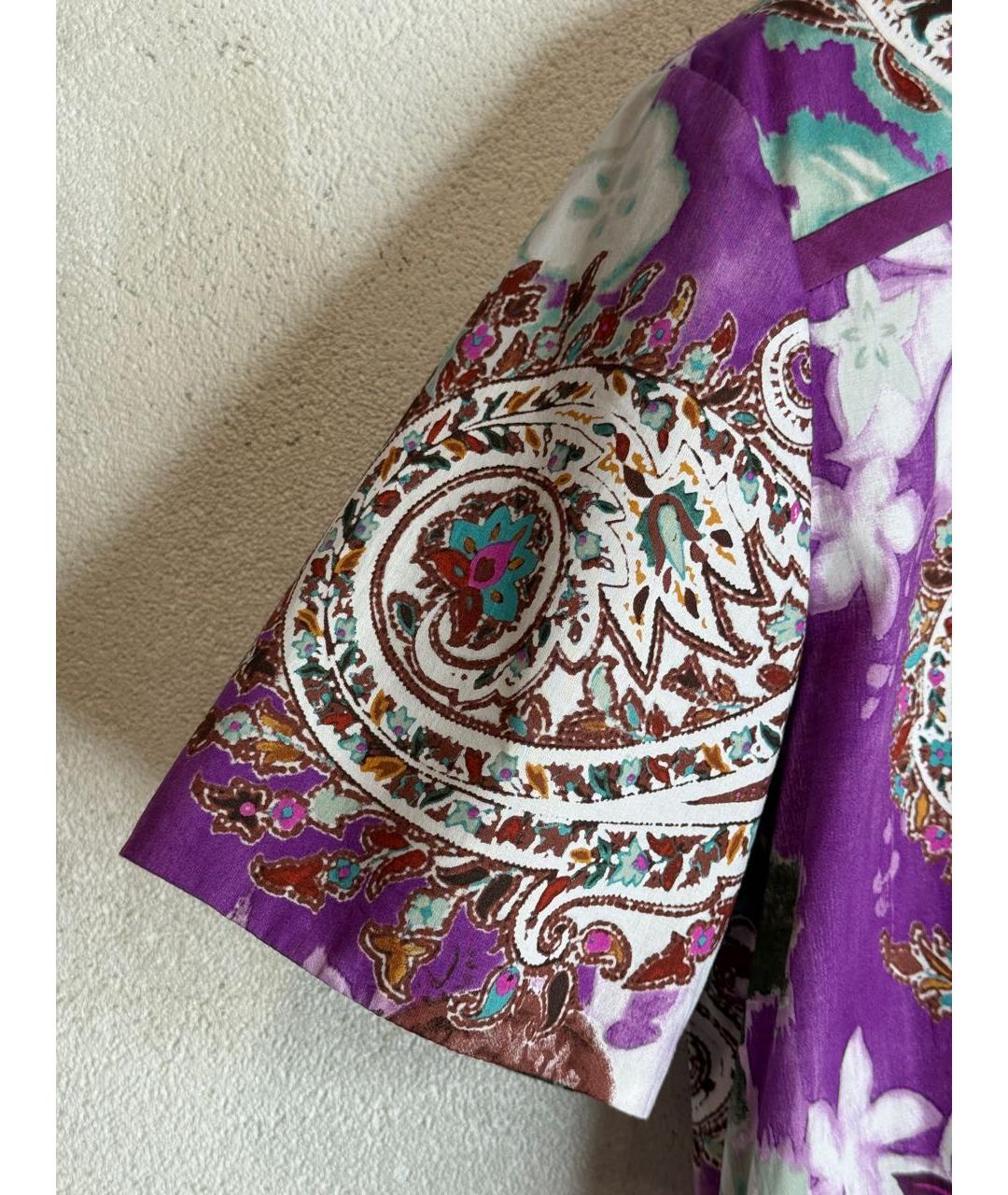 ETRO Мульти хлопковое повседневное платье, фото 4