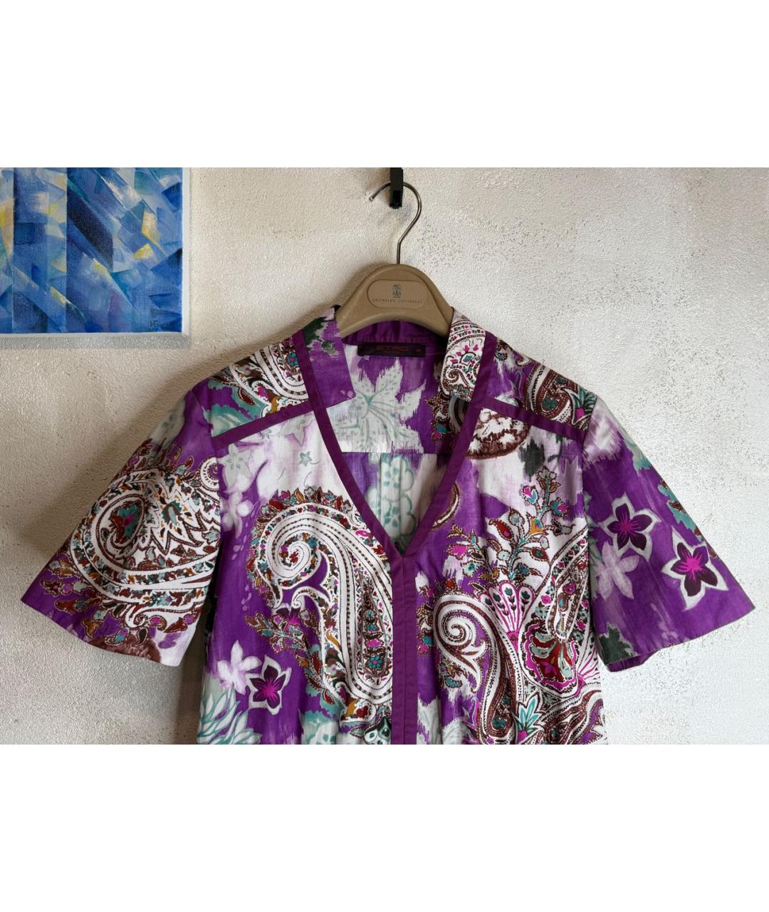ETRO Мульти хлопковое повседневное платье, фото 2