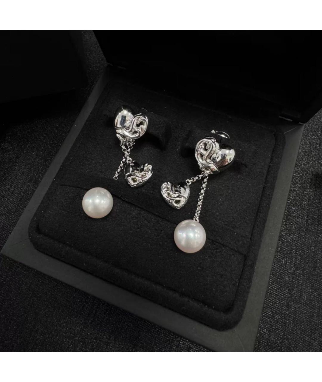 CHROME HEARTS Серебряные серьги, фото 2