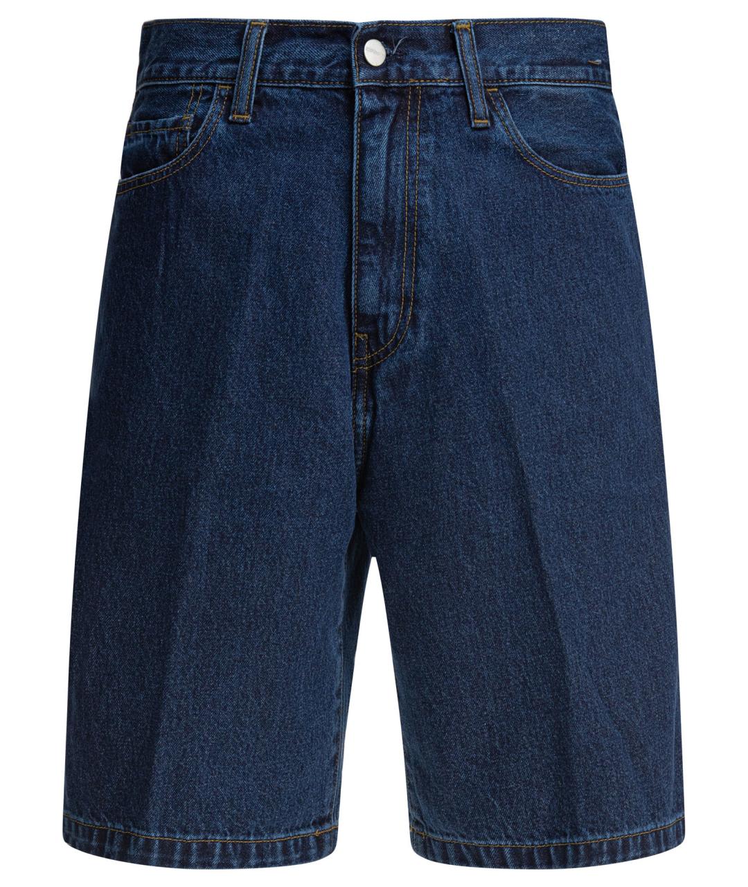 CARHARTT WIP Синие хлопковые шорты, фото 1