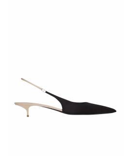 SAINT LAURENT Лодочки на низком каблуке