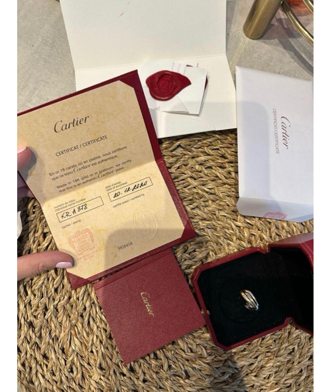 CARTIER Золотое кольцо из желтого золота, фото 4