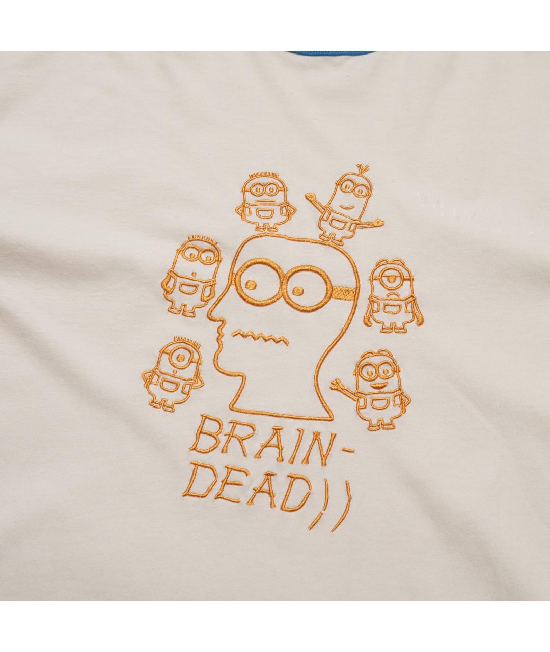 Brain Dead Белая хлопковая футболка, фото 3