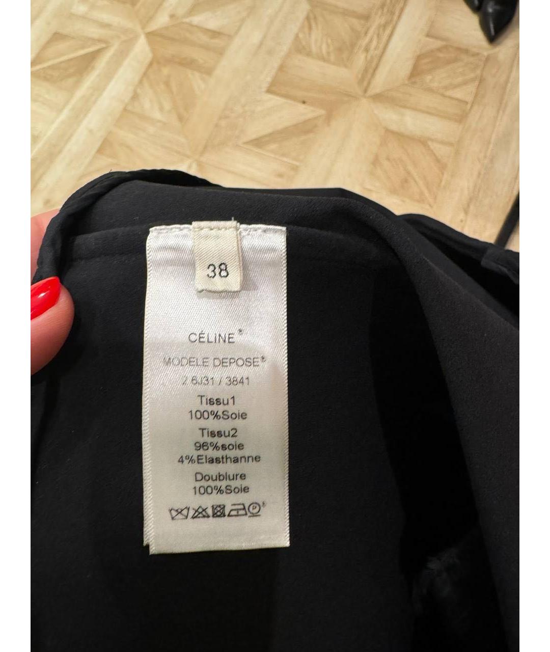 CELINE Черное платье, фото 4