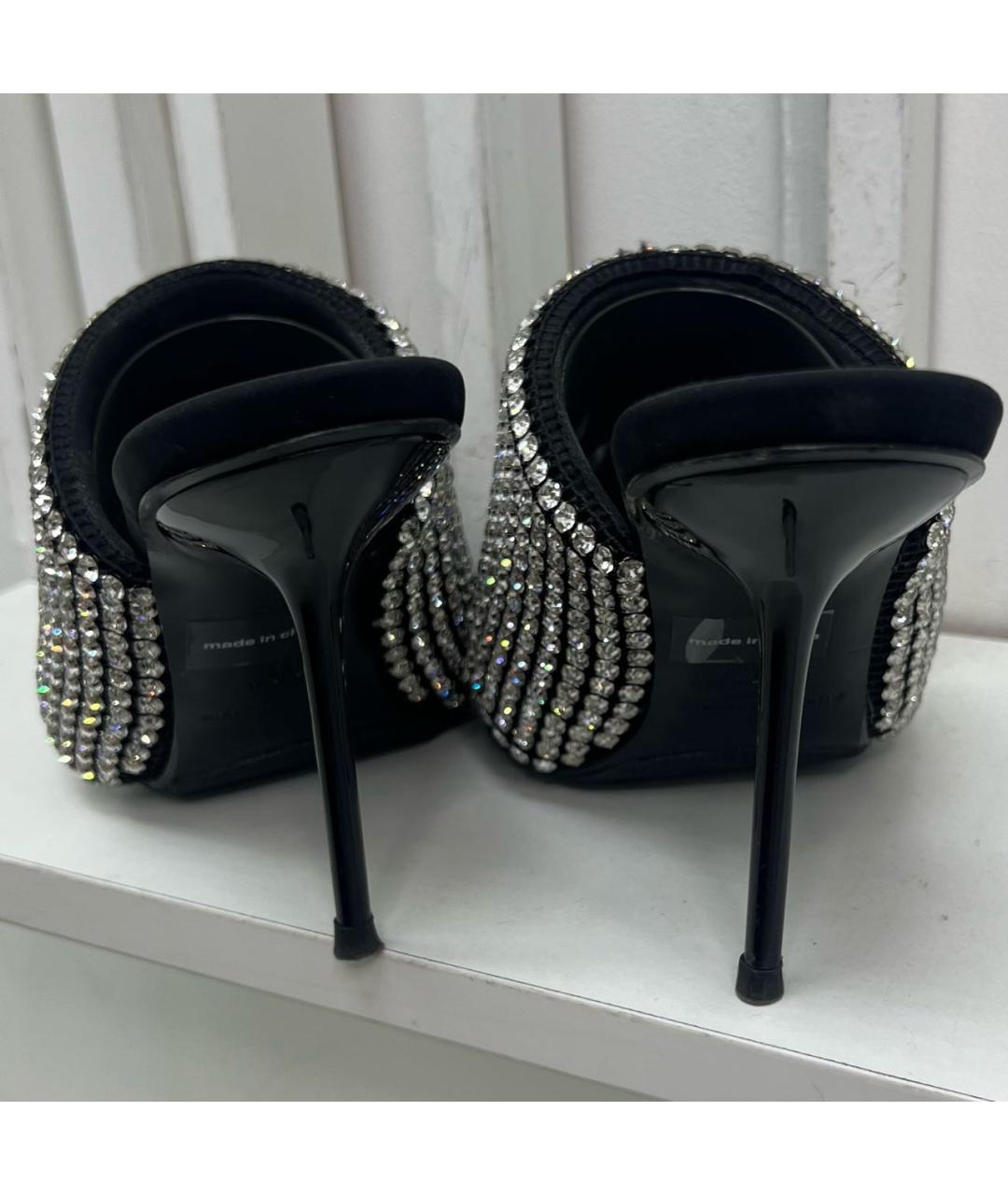 ALEXANDER WANG Черные мюли, фото 3