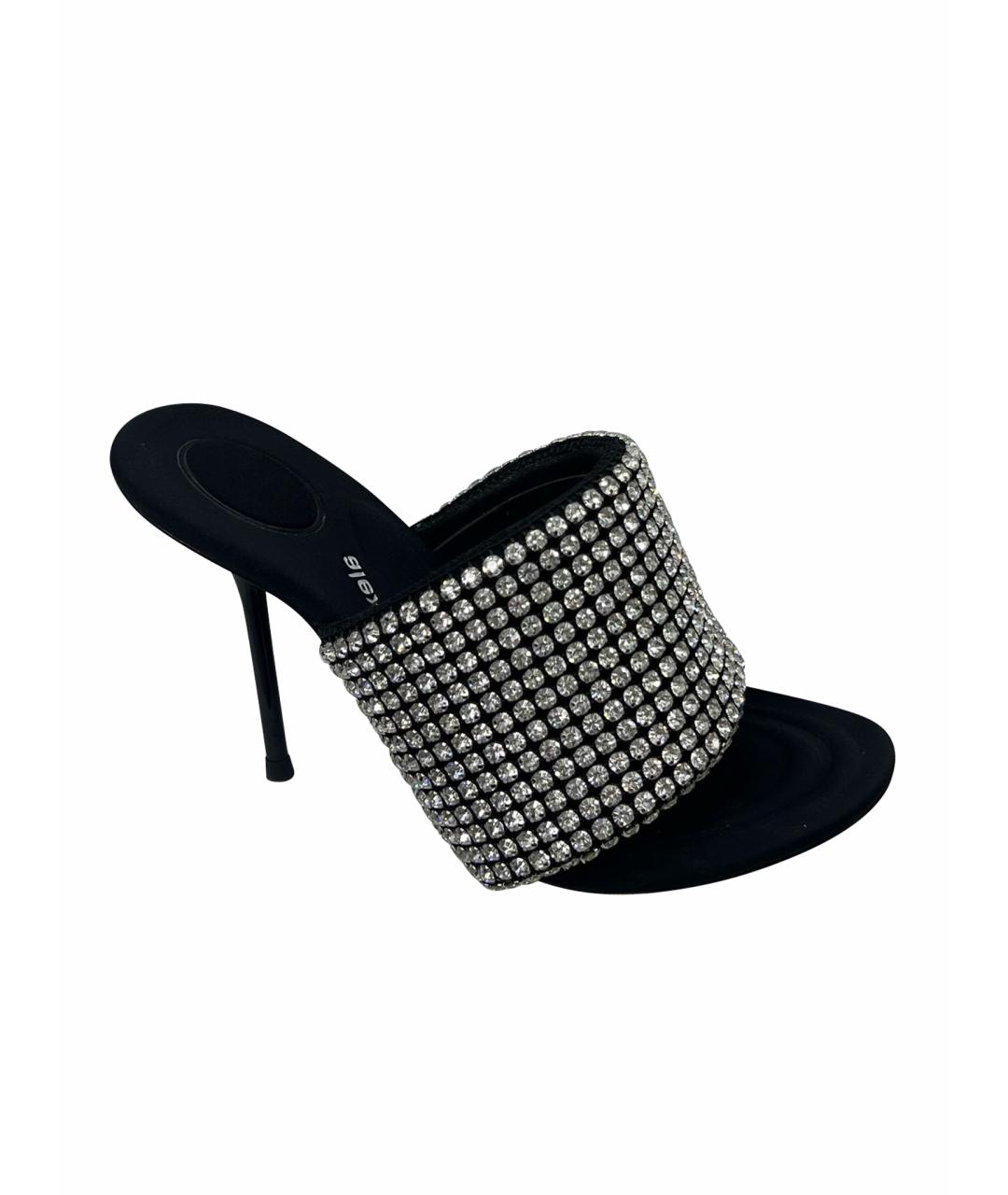 ALEXANDER WANG Черные мюли, фото 1
