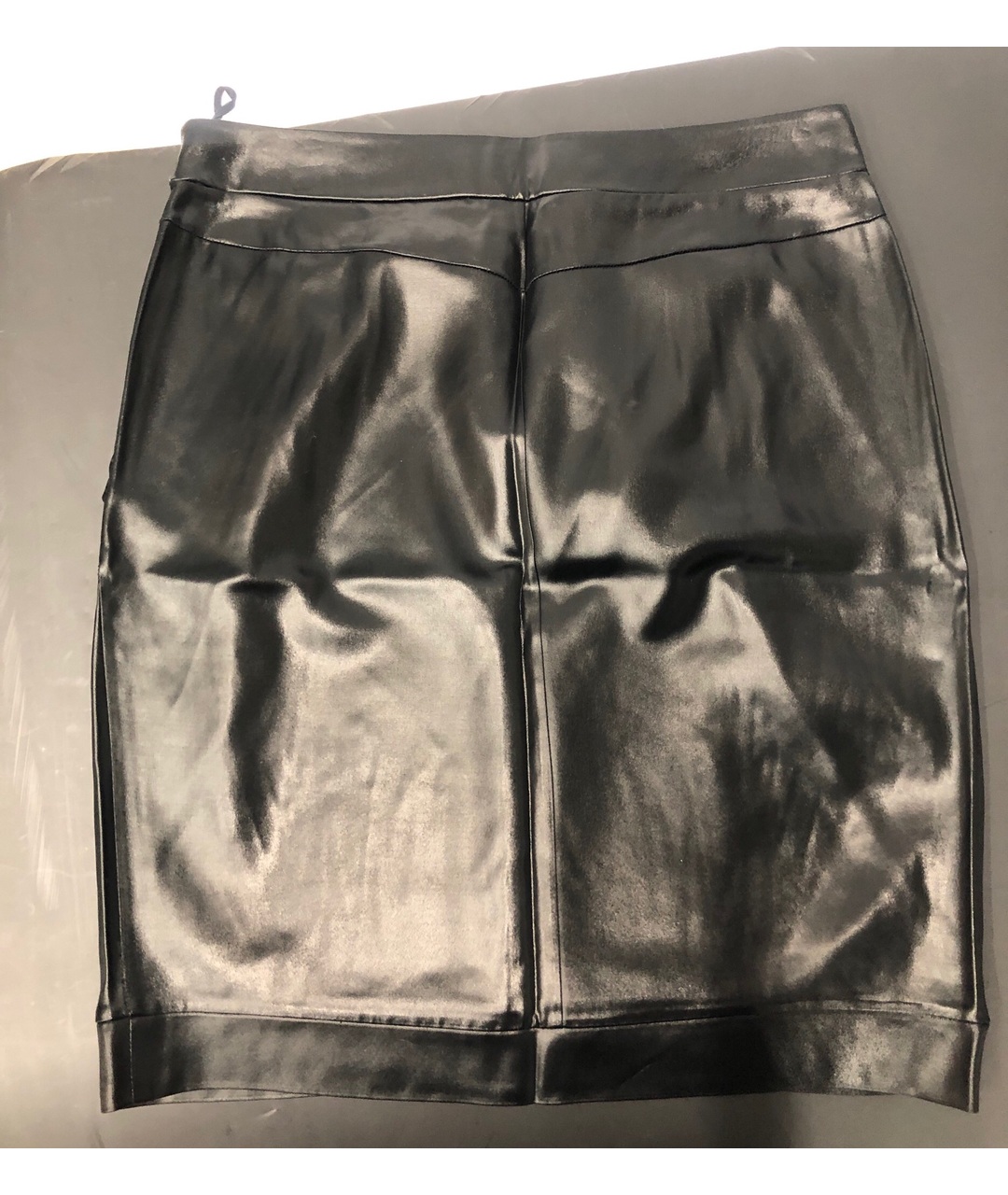 CHANEL PRE-OWNED Черная шелковая юбка-шорты, фото 2