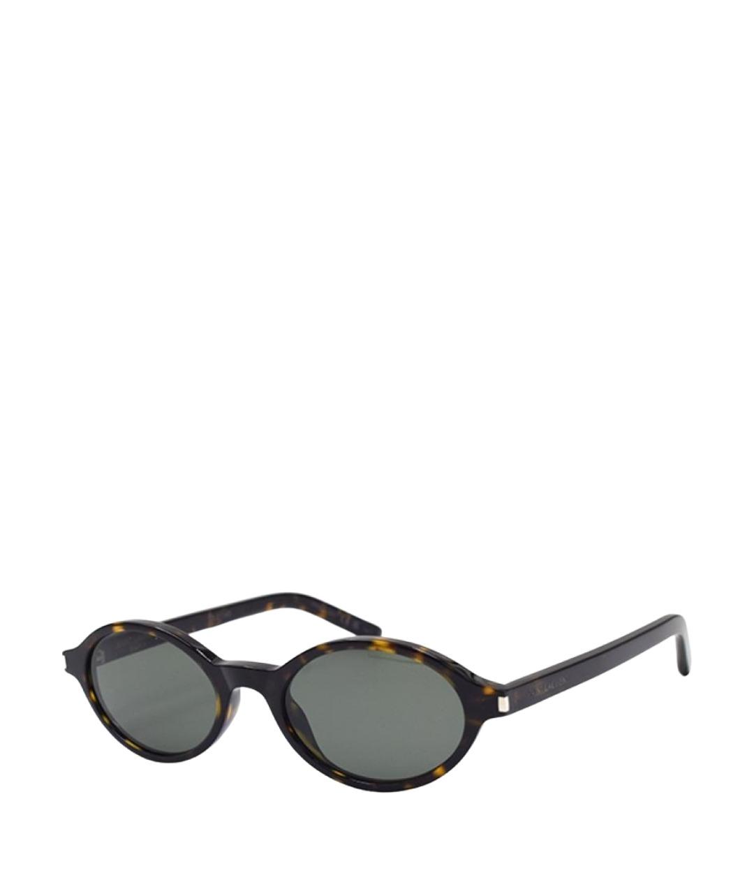 SAINT LAURENT Черные пластиковые солнцезащитные очки, фото 1