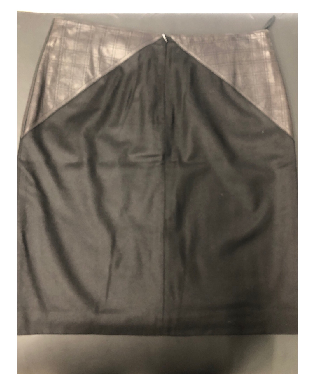 CHANEL PRE-OWNED Черная хлопковая юбка миди, фото 2