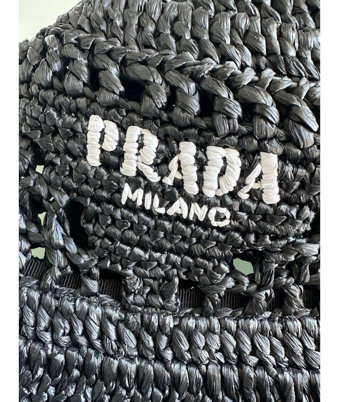 PRADA Черная панама, фото 3
