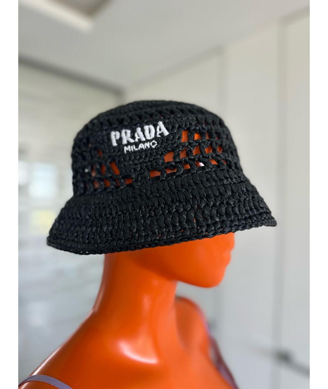 PRADA Черная панама, фото 9