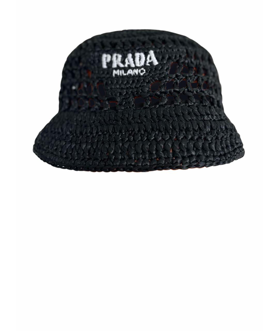 PRADA Черная панама, фото 1