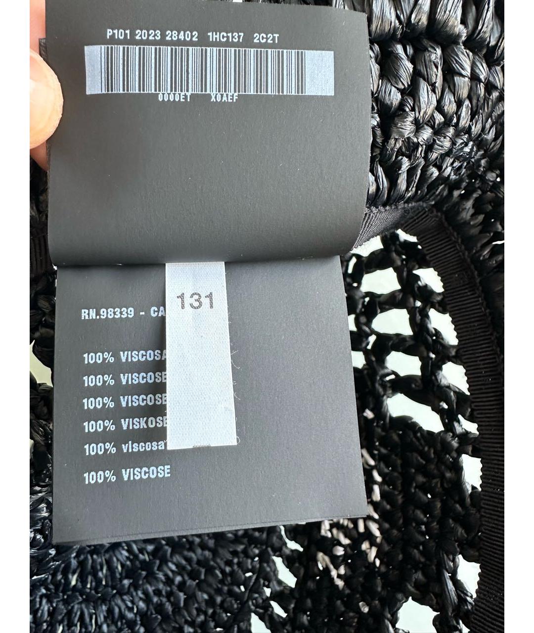 PRADA Черная панама, фото 7