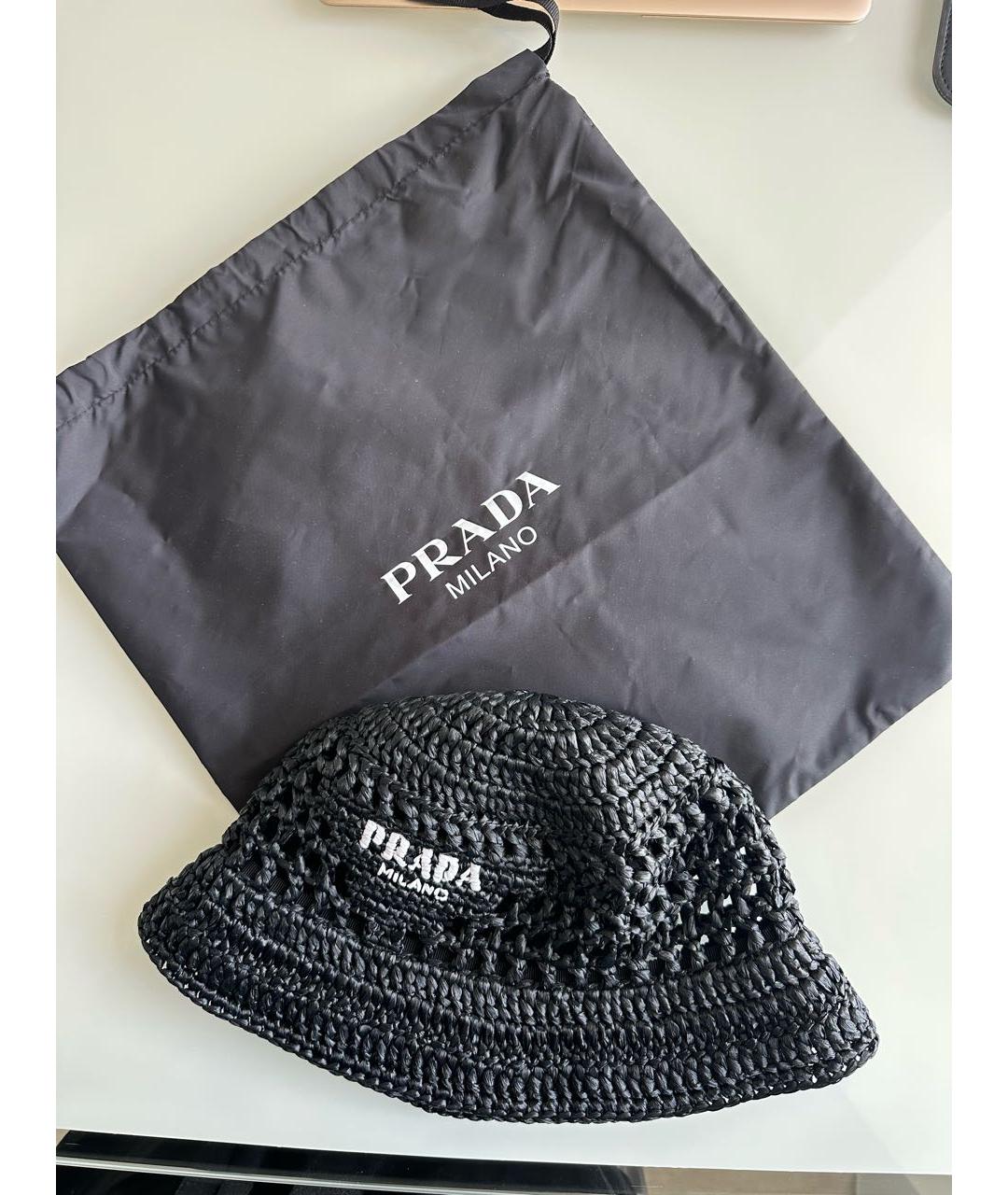 PRADA Черная панама, фото 5