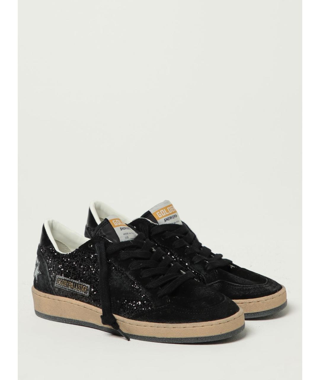 GOLDEN GOOSE DELUXE BRAND Черные кеды, фото 2