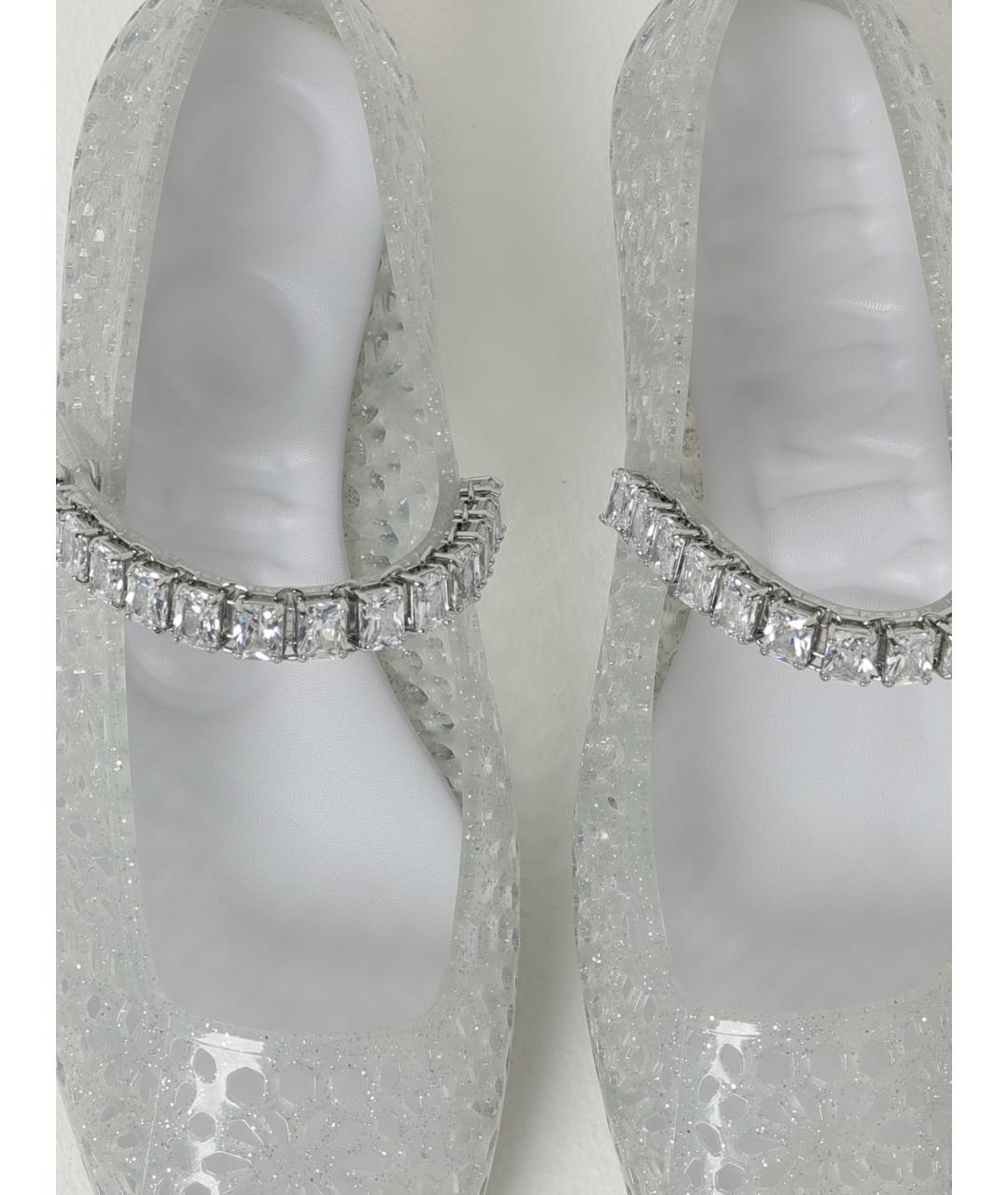 JIMMY CHOO Серые балетки, фото 4