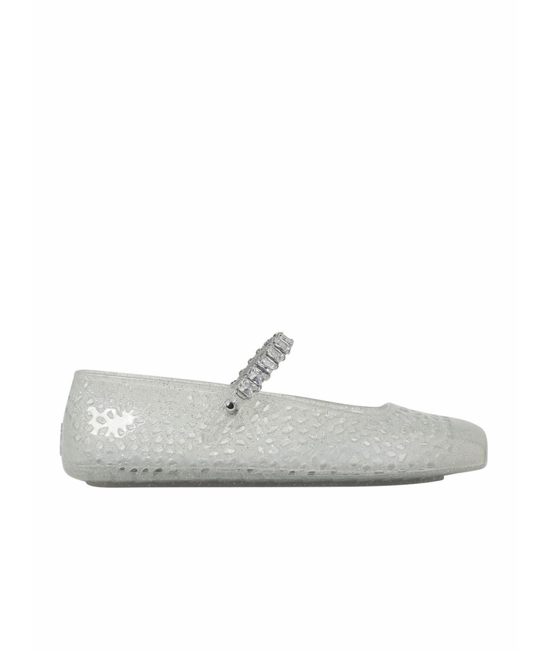 JIMMY CHOO Серые балетки, фото 1