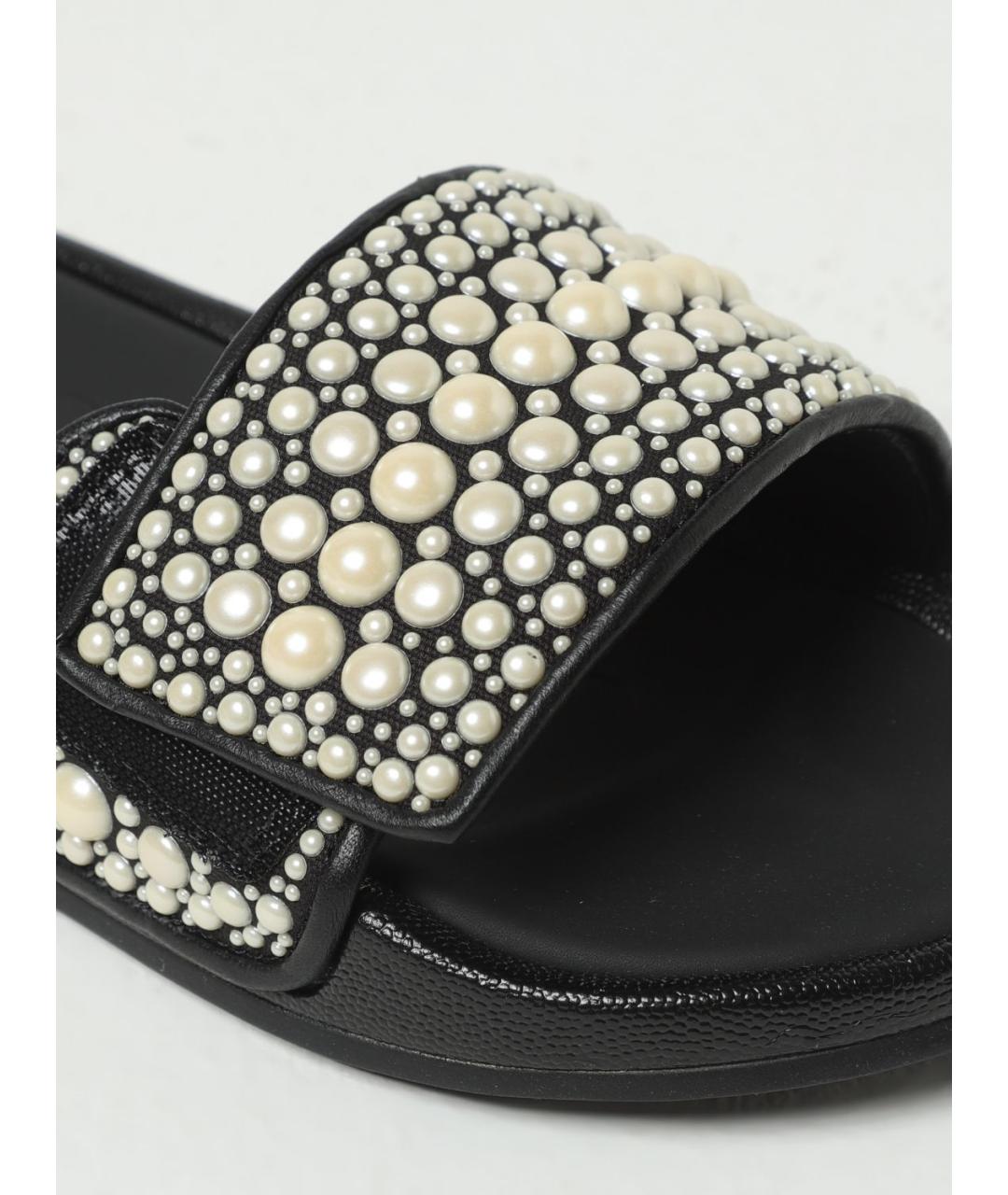 JIMMY CHOO Черные шлепанцы, фото 4