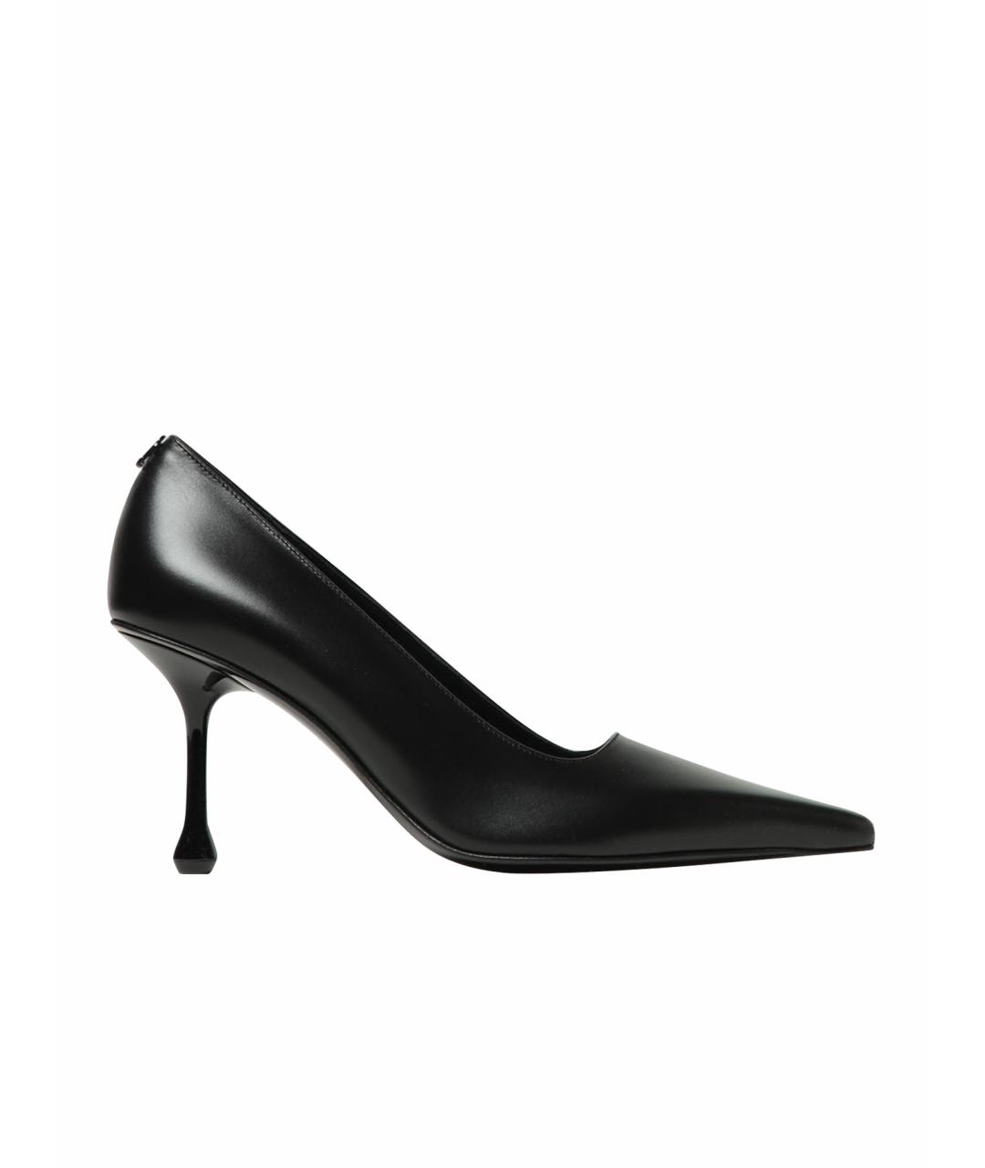 JIMMY CHOO Черные кожаные туфли, фото 5