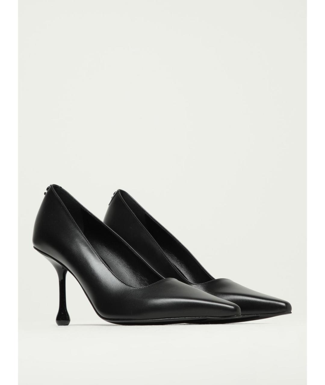 JIMMY CHOO Черные кожаные туфли, фото 2