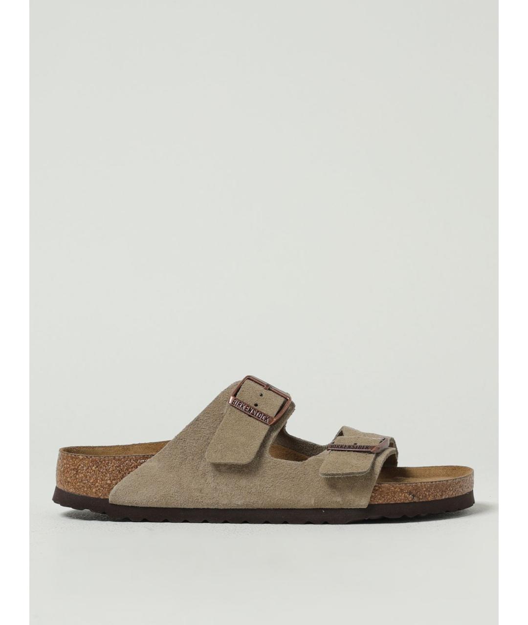 BIRKENSTOCK Бежевые сандалии, фото 5