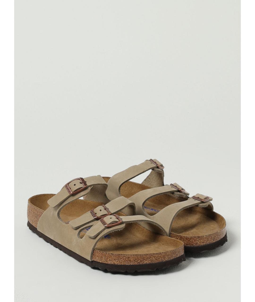 BIRKENSTOCK Коричневые сандалии, фото 2
