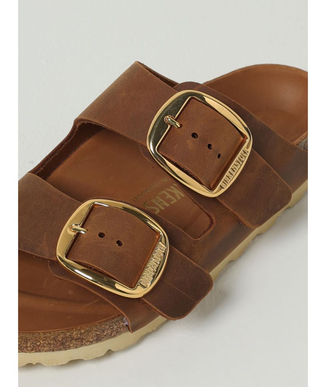 BIRKENSTOCK Коричневые сандалии, фото 4