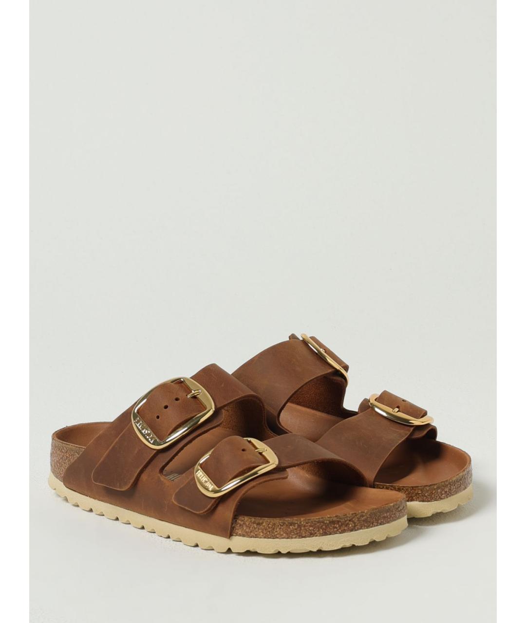 BIRKENSTOCK Коричневые сандалии, фото 2