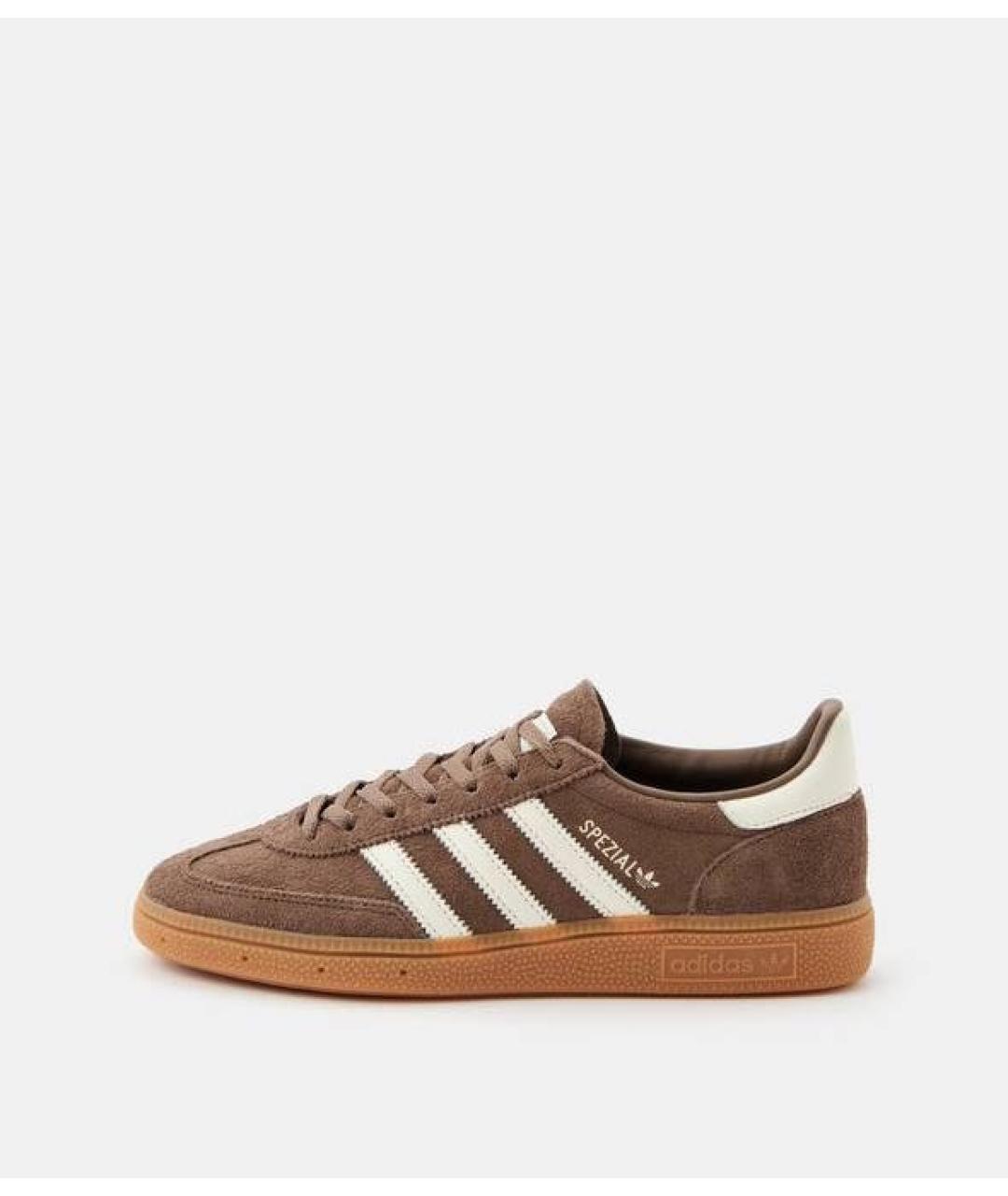 ADIDAS Коричневые замшевые кеды, фото 4