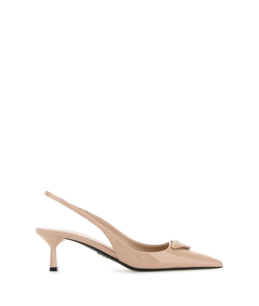 PRADA Розовые кожаные туфли, фото 1
