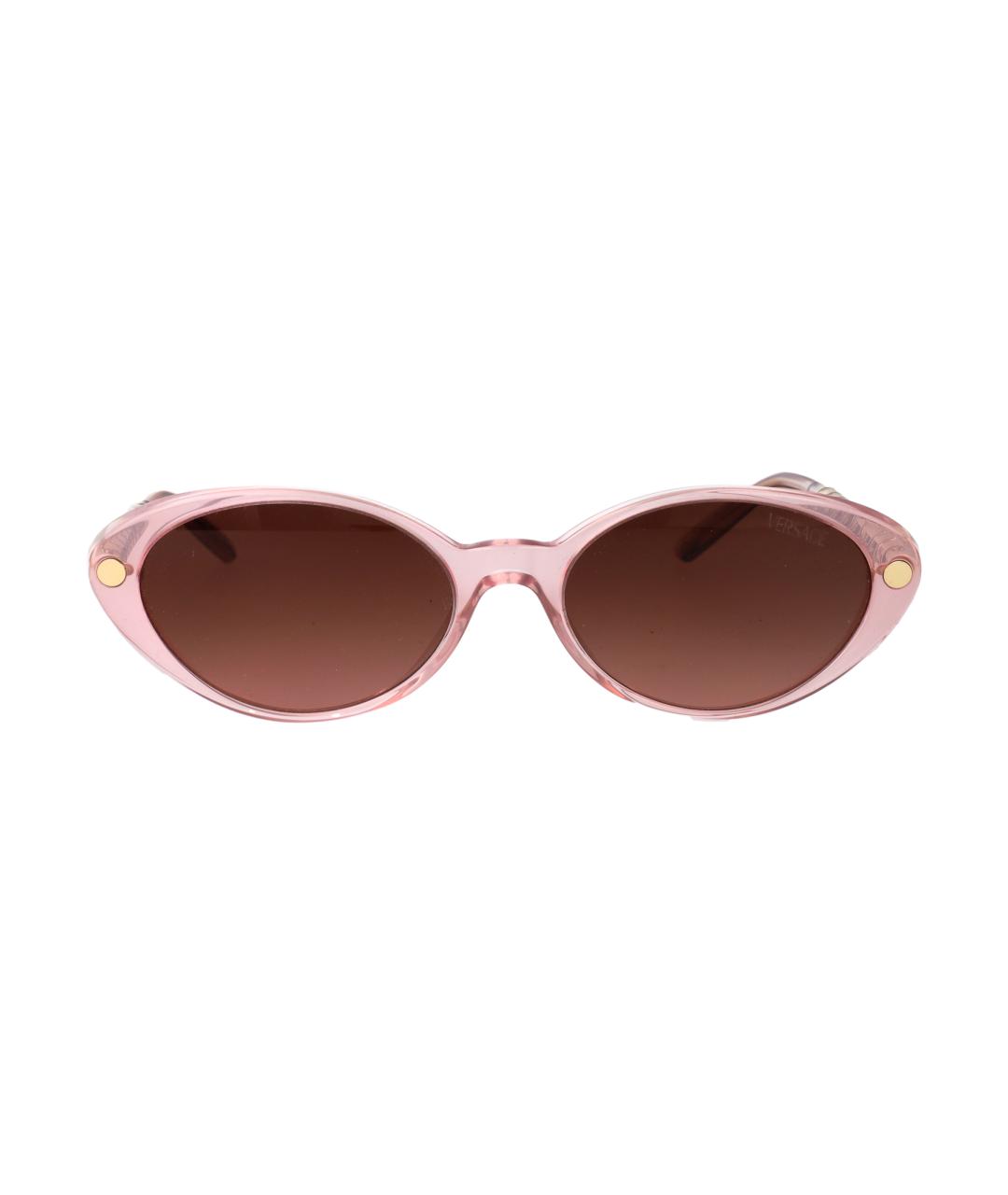 VERSACE Розовые солнцезащитные очки, фото 2